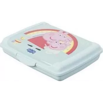 keeeper carla mini Peppa Pig matlåda, 0,5 L, aquamarin Deco-Click-box mini, PP, clipstängning, 1 st 1070462433600