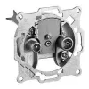 Wentronic Goobay 2-håls antenn-genomgångsuttag – 10 dB genomgångsdämpning (67044)