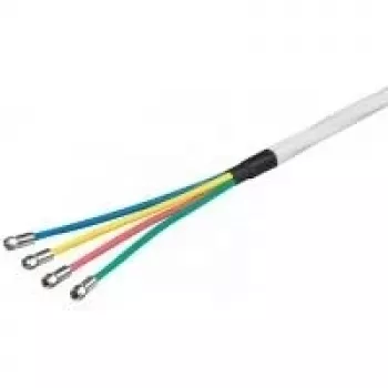 Wentronic Goobay 80 dB quattro koaxialantennkabel med F-kontakter, 2x skärmad, CCS, 10 m 67330