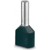LAPP dubbel ändhylsa, 0,75 mm², 8 mm, delisolerad, grå, 500 st 61802000