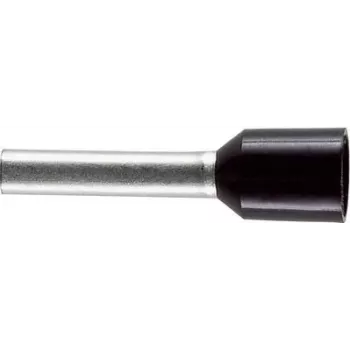 LAPP ändhylsa 1,5 mm² 10 mm delvis isolerad svart (500 st) 61802068