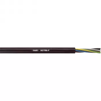 LAPP H07RN-F 2x1,5mm² gummikabel 50m svart 1600199/50