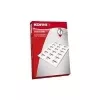 Kores universallabels, 99,1 x 93,9 mm, vit, 100 ark, 6 etiketter per ark, 600 etiketter totalt, rundad kant L9993