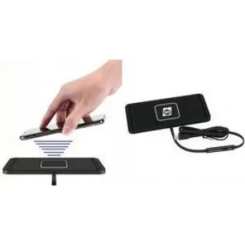 IWH trådlös laddplatta med snabbladdning, 1x USB-C, kompakt, för Qi-enheter, 1 st (019067)