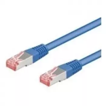 Wentronic Goobay CAT 6 patchkabel, S/FTP (PiMF), blå, 30 m, LSZH halogenfri, koppar 68275