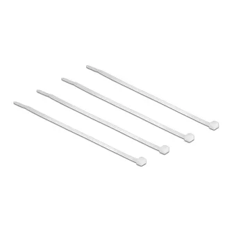 Delock buntband transparent L 200 x B 3,6 mm 100 st (18606)