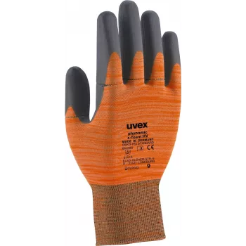 Uvex phynomic C3 skärskyddshandskar storlek 10 grå/orange 6005410