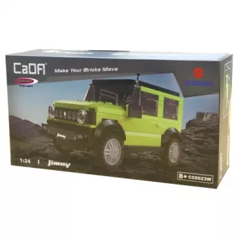 JAMARA CaDA Suzuki Jimny 1:24 byggsats, grön, 8+ (402865)
