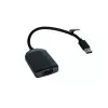 EXSYS EX-5005 USB 3.2 Gen 1 (USB 3.0) VGA-adapter, upp till 2048 x 1152
