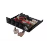 EXSYS EX-3466-2 SATA III 4-port-switch – 1-till-4 HDD/SSD-växlare, 6Gbps, hot-swap, Marvell-chipset