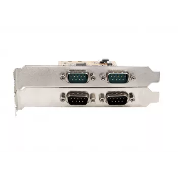 EXSYS EX-45034IS 4-port RS-232 PCI Express seriellt kort med 2,5kV optisk isolering