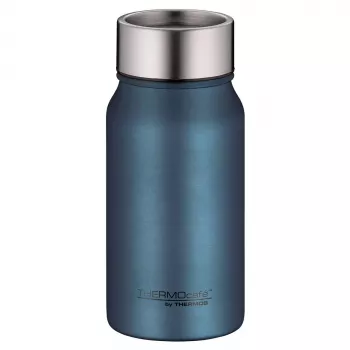 THERMOS isolermugg TC, 0,35 L, mattblå rostfritt stål, dubbelväggig, läcksäker 4097.342.035
