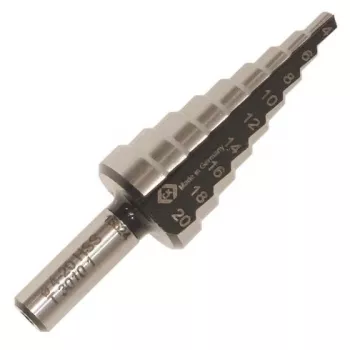 C.K Tools HSS stegborr 6-20 mm T3010 1 med cylindriskt skaft