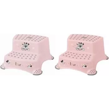 keeeper kids pall Igor Minnie, Nordic Pink med tryck, belastning 120 kg, halksäkra fötter, 1 st 1003258124700