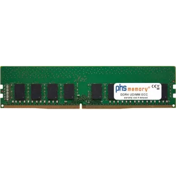 PHS-memory 16GB DDR4 ECC UDIMM 2666MHz PC4-21300E arbetsminne för ASRock D1848TERD4U-4Q (SP552438)
