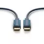 ClickTronic 70710 DisplayPort-kabel 1m blå