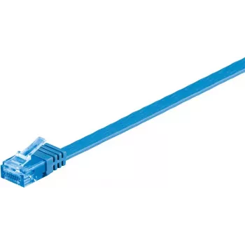 Wentronic RJ45 CAT6a patchkabel 5m, U/UTP, förgylld, 10 Gbit/s 96339
