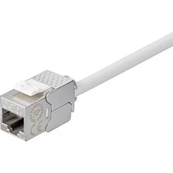 Renkforce RF-4531196 RJ45-koppling Cat.6a skärmad silver