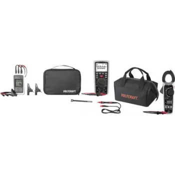 VOLTCRAFT ET-200+VC35-set elektriskt mätinstrument-set för motorer & drifter, isolationsprovning upp till 20 GΩ, CAT IV