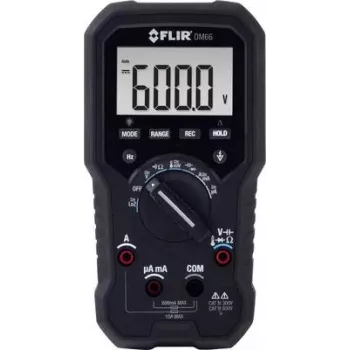 FLIR DM66 Digital Multimeter CAT IV 300V, CAT III 600V, True RMS, 6000 Counts