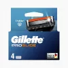 Gillette ProGlide reservblad för herrar, 4 blad, 5 anti-friktionsblad + precisionsstrimmer, Lubrastrip, kompatibel med Fusion5-handtag 8001090456366