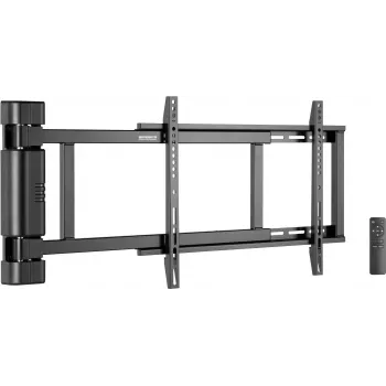 SpeaKa Professional SP-TVM-701 full-motion TV-väggfäste för 32-75 inch TV, upp till 50 kg, VESA 200x200 till 600x400, svängområde ±170°, svart
