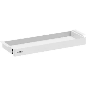 SpeaKa Professional SP-DA163-W bänkskåpslåda, vit, 73 mm invändig höjd, stål SP-14124328
