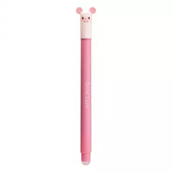 Faber-Castell Eberhard Faber Animal Erase it! gelpenna gris blå 0,7 mm raderbar påfyllningsbar 582106