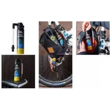 MICHELIN Expert cykel punkteringsspray, 75 ml, verktygsfri, tätar och pumpar, engångsanvändning 650040