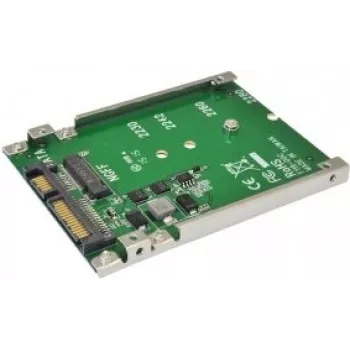 EXSYS EX-3605 M.2 NGFF till SATA konverter med 2,5 inch monteringsram