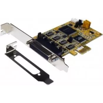 EXSYS EX-45364 PCIe 4S seriell RS-232/422/485-kort inkl. low-profile-bygel (SystemBase)