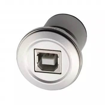 EXSYS EX-49193 metallpanelmonterad USB 2.0-adapter USB-B hona till USB-A hona