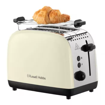 Russell Hobbs 26551-56 2-skivig brödrost, extra breda rostningsspringor, upptinings- och uppvärmningsfunktion