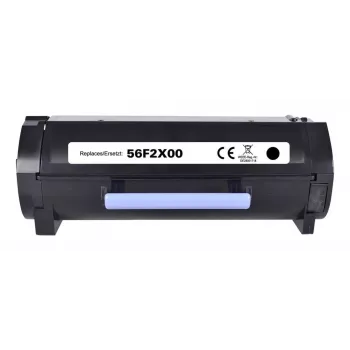 Renkforce RF-6131502 kompatibel svart tonerkassett för Lexmark 56F2X00, 20 000 sidor
