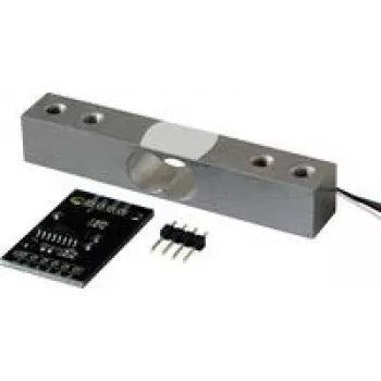 JOY-IT DEBO HX711-20 24-bitars ADC-modul med 20 kg vägcelle för viktmätning SEN-HX711-20