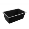 Bradas KTKP60 PVC murbruksbalja 60L svart med profilerade kanter