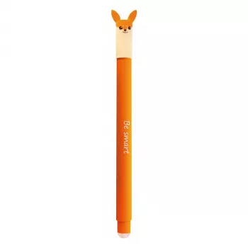 Faber-Castell Eberhard Faber Animal Erase it! gelpenna räv blå 0,7 mm påfyllningsbar 582105