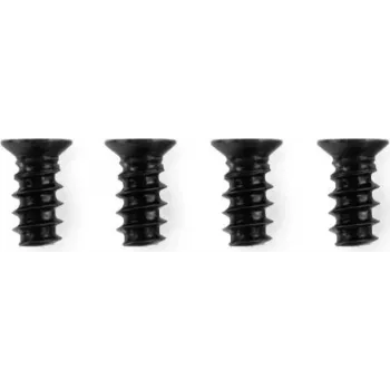 Alphacool fläktskruvar 4-set 5x10 mm svart (10325)