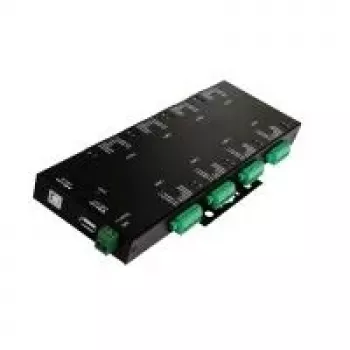 EXSYS EX-1339HMV USB 2.0 till 8-portars RS-232/422/485 seriell hubb, metall