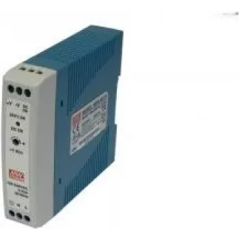 EXSYS EX-6950 DIN-skenenätaggregat 24W 24V 1A, blå/grå