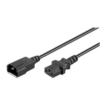 MicroConnect PE1413BL18 strömkabel C14 till C13 1,8 m svart