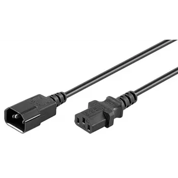 MicroConnect PE1413BL18 strömkabel C14 till C13 1,8 m svart