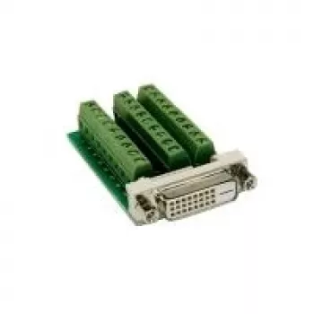 EXSYS EX-49050 DVI-I till VGA-adapter, grön/silver