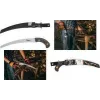 Bradas V-SERIES trädgårdssåg med holster, 320 mm SK5 härdat stålblad, tredubbelt slipade tänder, dragsågning KT-V1404K
