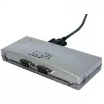 EXSYS EX-1332V USB 2.0 till dubbla RS-232 seriell adapter med FTDI-krets