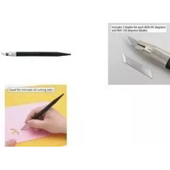 NT Cutter eD-400 Precision Scalpel with Recycled Plastic Handle, Black h1310640
