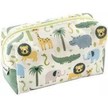 FABER-CASTELL EBERHARD FABER Jumbo Safari pennfodral polyester med stort huvudfack, dragkedja, 1 st (577438)
