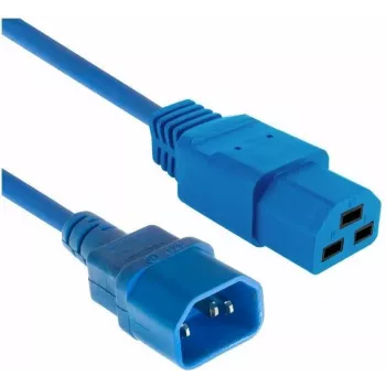 ACT nätkabel C14 - C21 IEC60320 blå 2,5 m (AK5383)