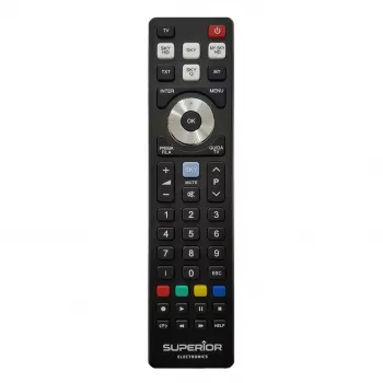 SUPERIOR ELECTRONICS ersättningsfjärrkontroll SUPTRB027 för Sky - svart
