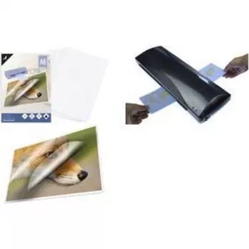 KANGARO lamineringsfilm DIN A6 glansig 250 micron 111 x 154 mm 1 st K-16004